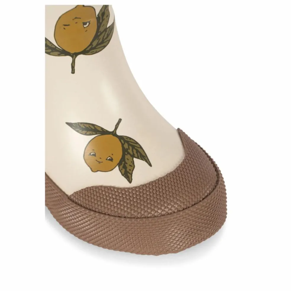 Bottes de Pluie Welly Citron | Beige