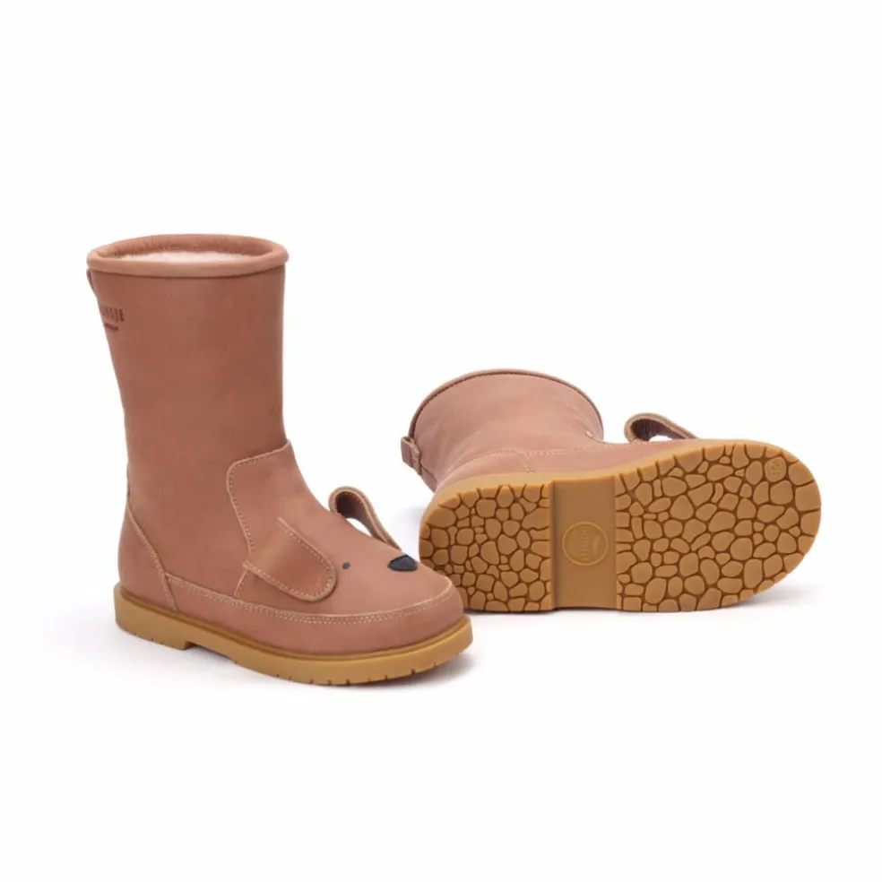 Bottes Fourrées Chien Wadudu | Beige