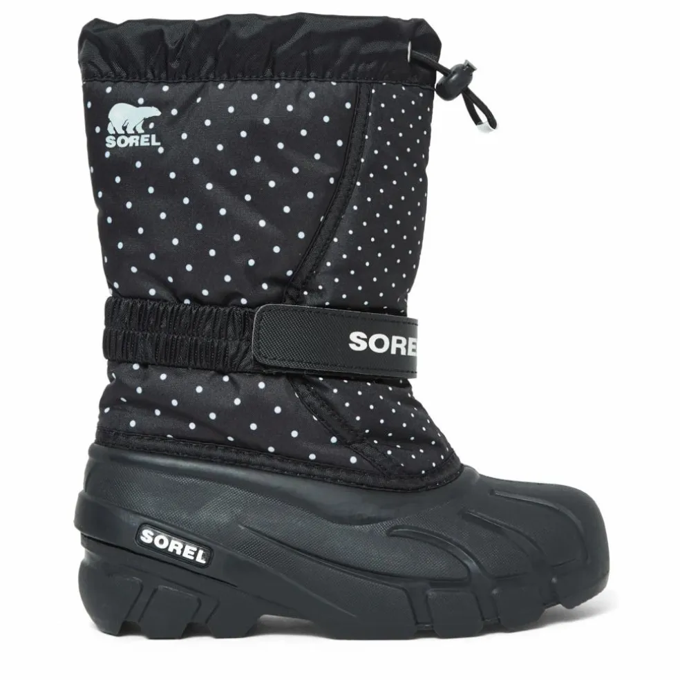 Bottes Fourrées Flurry Print | Noir