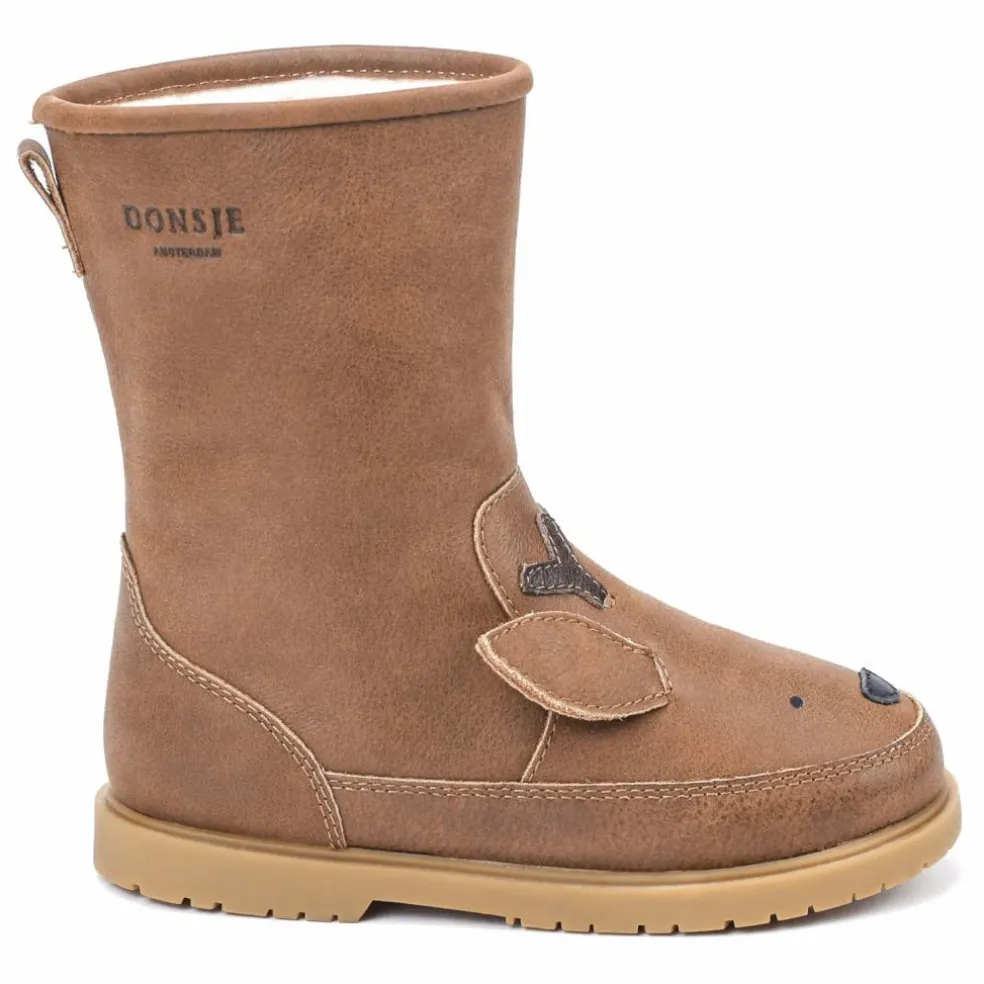 Bottes Fourrées Wadudu Cerf | Taupe