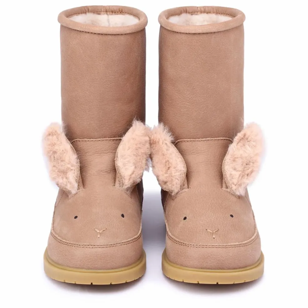 Bottes Fourrées Wadudu Exclusive Lapin | Marron glacé