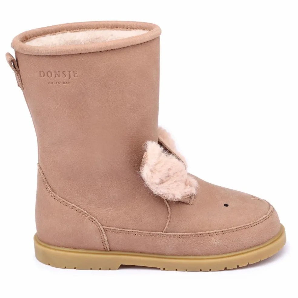 Bottes Fourrées Wadudu Exclusive Lapin | Marron glacé