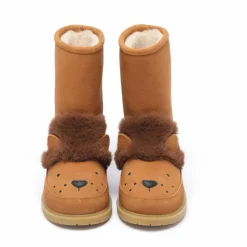 Bottes Fourrées Wadudu Lion | Camel