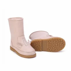 Bottes Fourrées Wadudu Special Licorne | Rose poudré