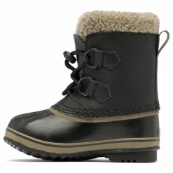 Bottes Fourrées Yoot Pac Cuir Enduit | Noir