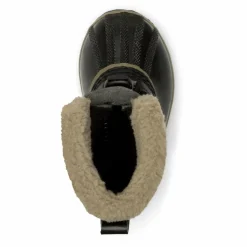 Bottes Fourrées Yoot Pac Cuir Enduit | Noir