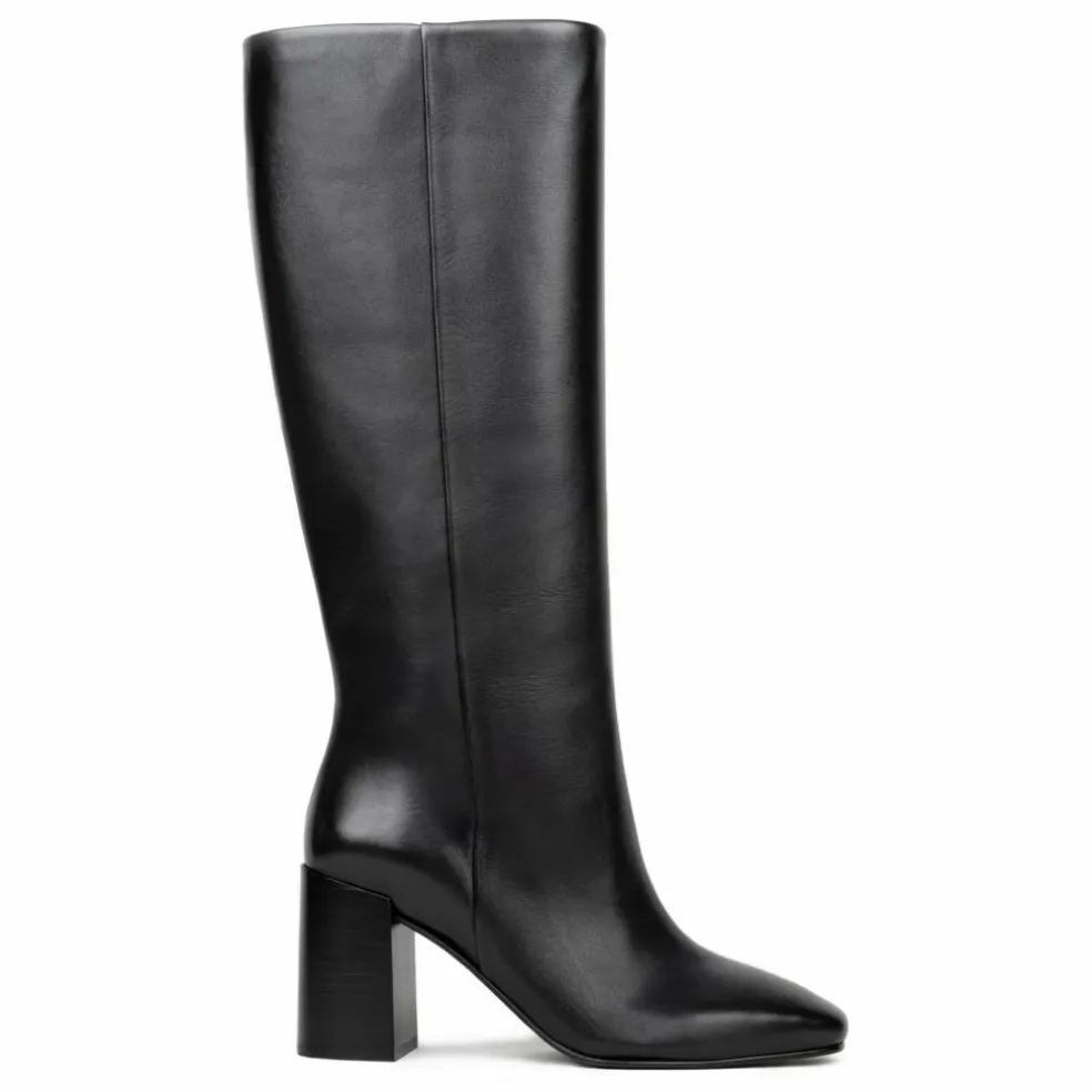 Bottes Hisaé Cuir d'Agneau | Noir