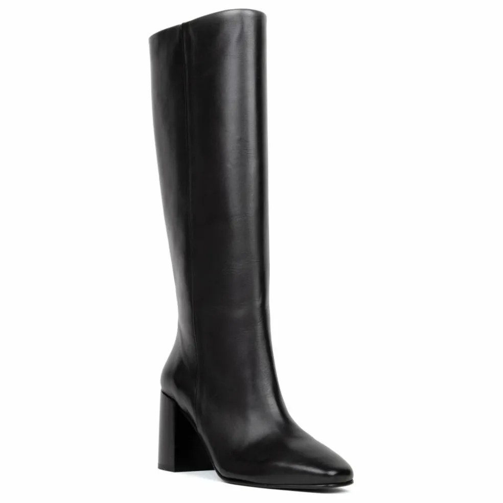 Bottes Hisaé Cuir d'Agneau | Noir