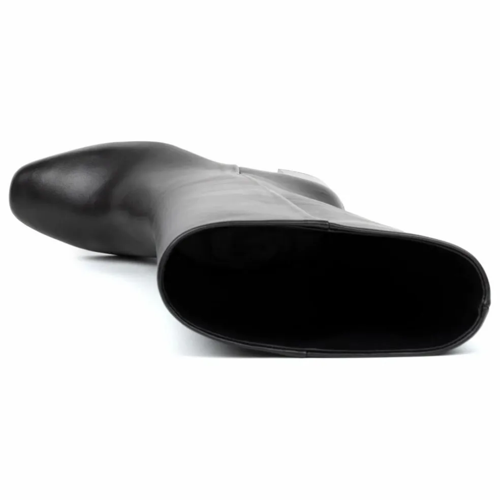 Bottes Hisaé Cuir d'Agneau | Noir