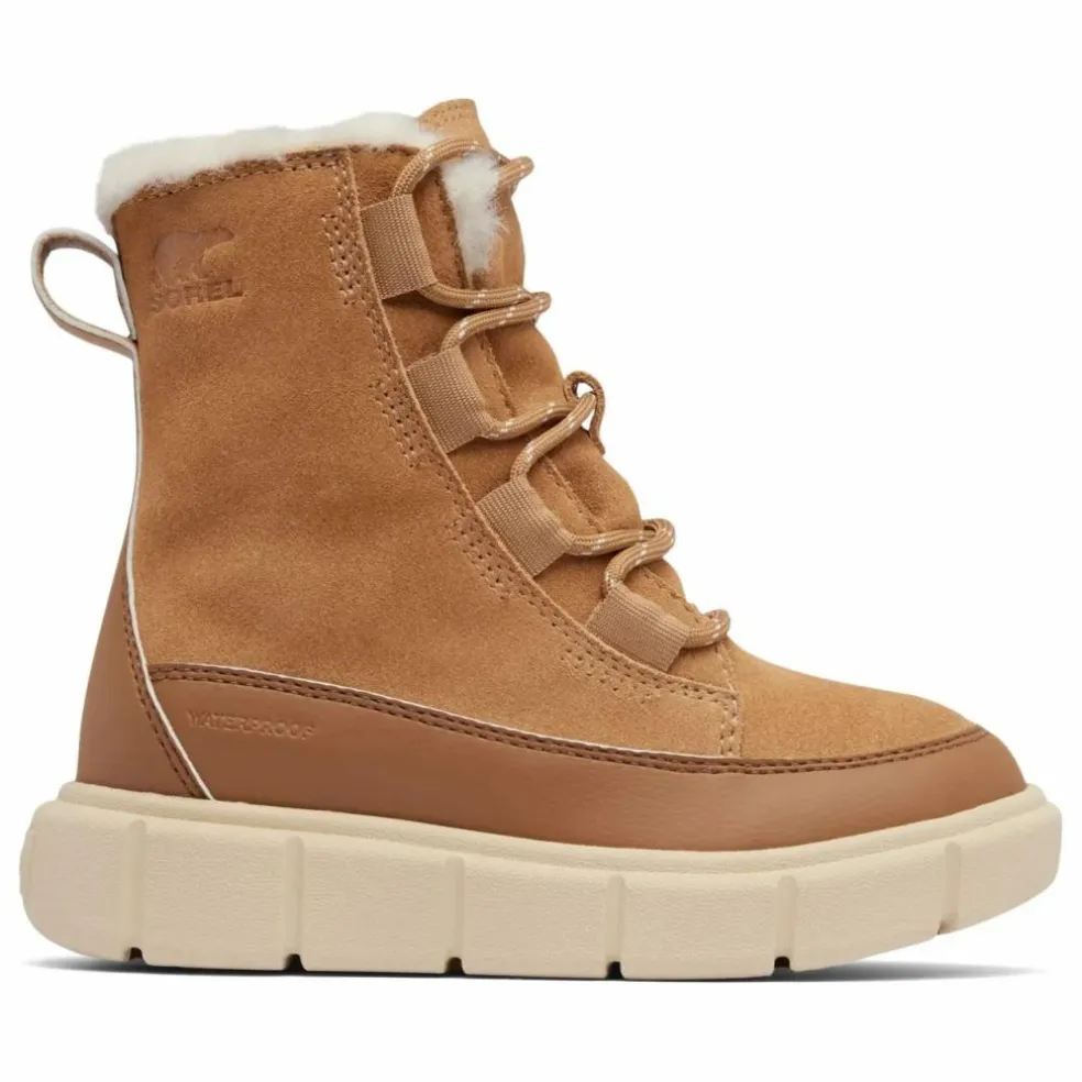 Bottes Imperméables Explorer III Lacets Junior | Camel