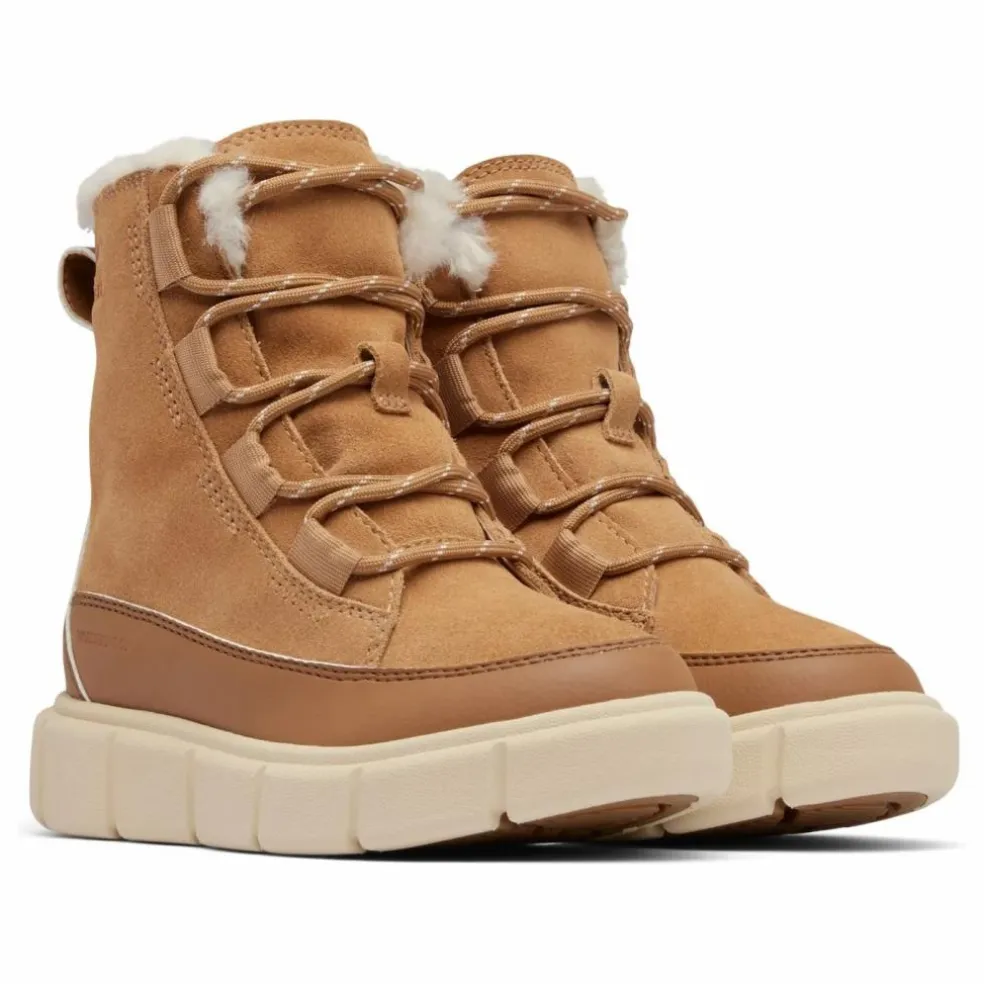 Bottes Imperméables Explorer III Lacets Junior | Camel