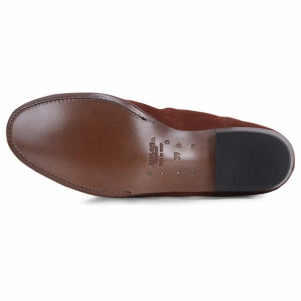 Bottes Midnight Daim | Terracotta