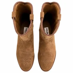 Bottes Midnight Western Suède | Camel