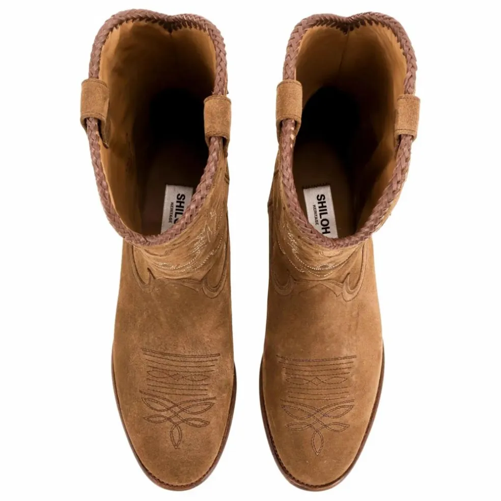 Bottes Midnight Western Suède | Camel