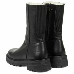Bottes Montantes Zip | Noir