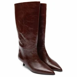 Bottes Sydney Vernis | Chocolat