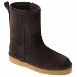 Bottes Texas Croûte de Cuir | Marron