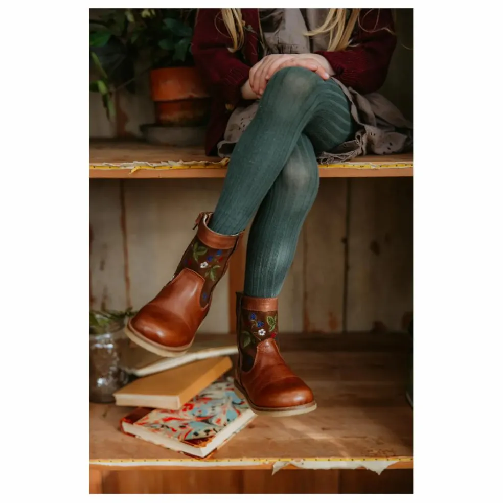 Bottes Zip Lorride - Collection Uniqua | Marron