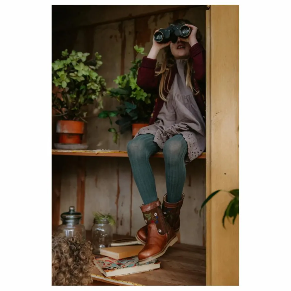 Bottes Zip Lorride - Collection Uniqua | Marron