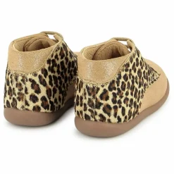Bottillons Stand Up Derby Velours | Beige