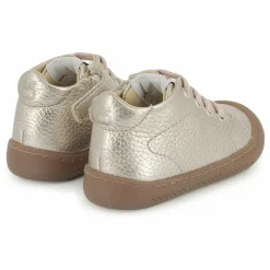 Bottillons Yaka Walk Cuir Grainé | Doré