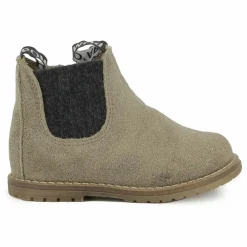 Bottines Bob Jod Zip Velours | Kaki