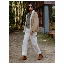 Bottines Clyde Daim | Camel