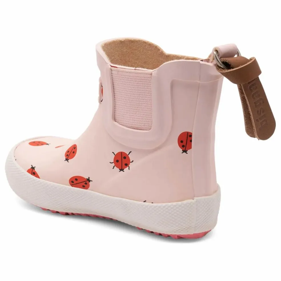 Bottines de Pluie Baby Rubber Coccinelles | Rose pâle