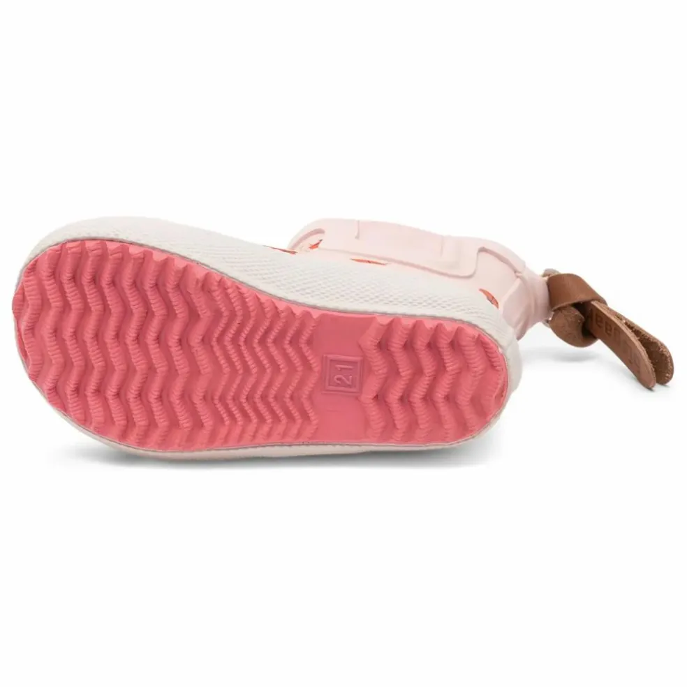 Bottines de Pluie Baby Rubber Coccinelles | Rose pâle