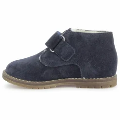 Bottines Easy Fur Velours | Bleu marine