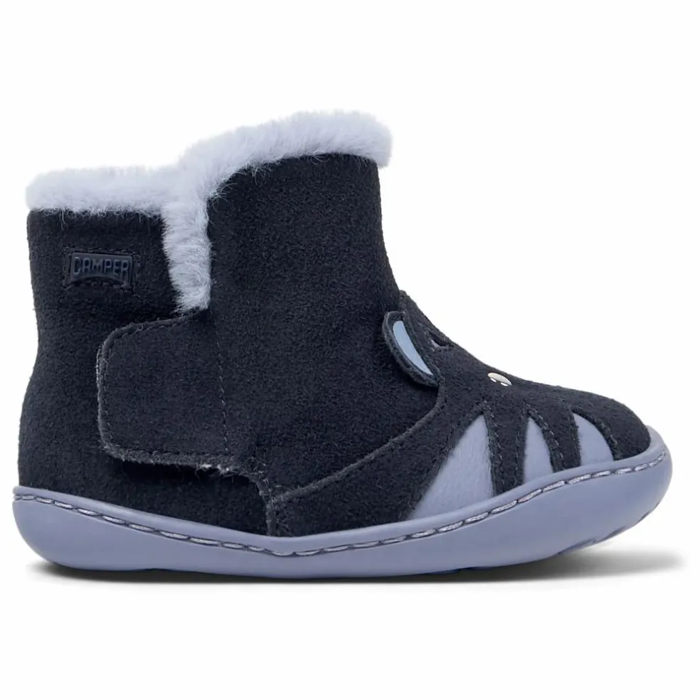 Bottines Fourrées Peu | Bleu