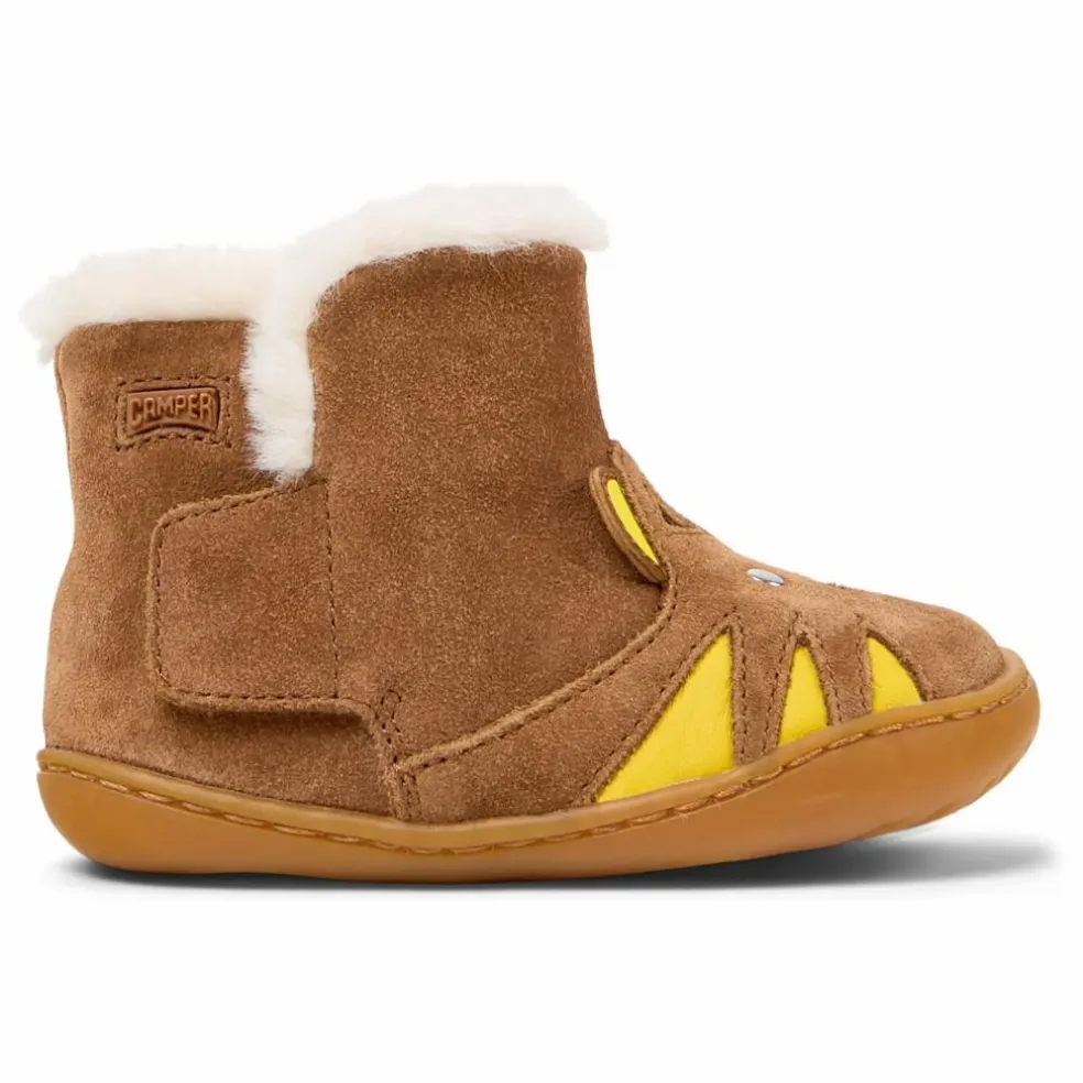 Bottines Fourrées Peu | Marron