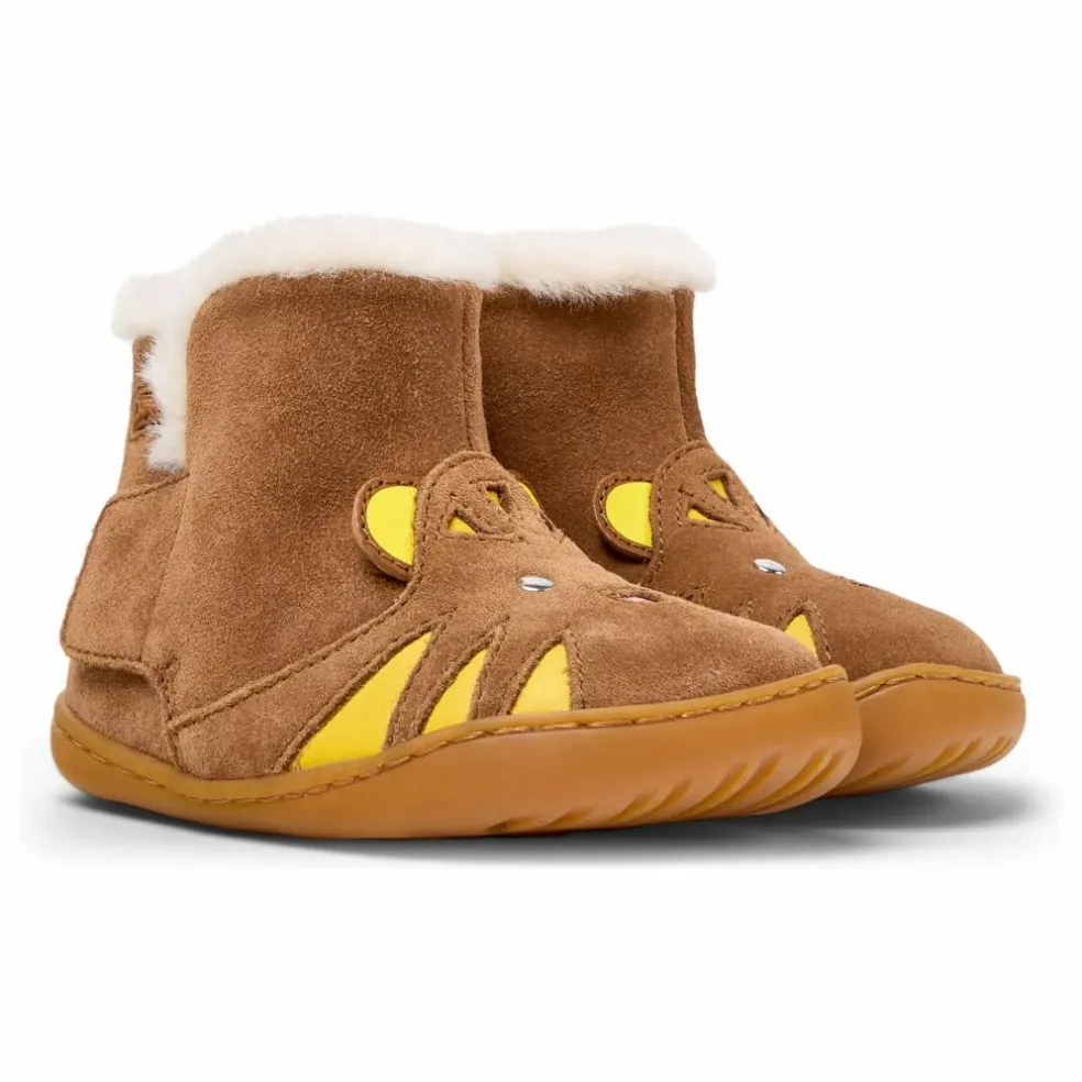 Bottines Fourrées Peu | Marron