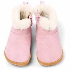 Bottines Fourrées Unies Peu | Rose