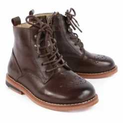 Bottines Lacets Buster | Marron