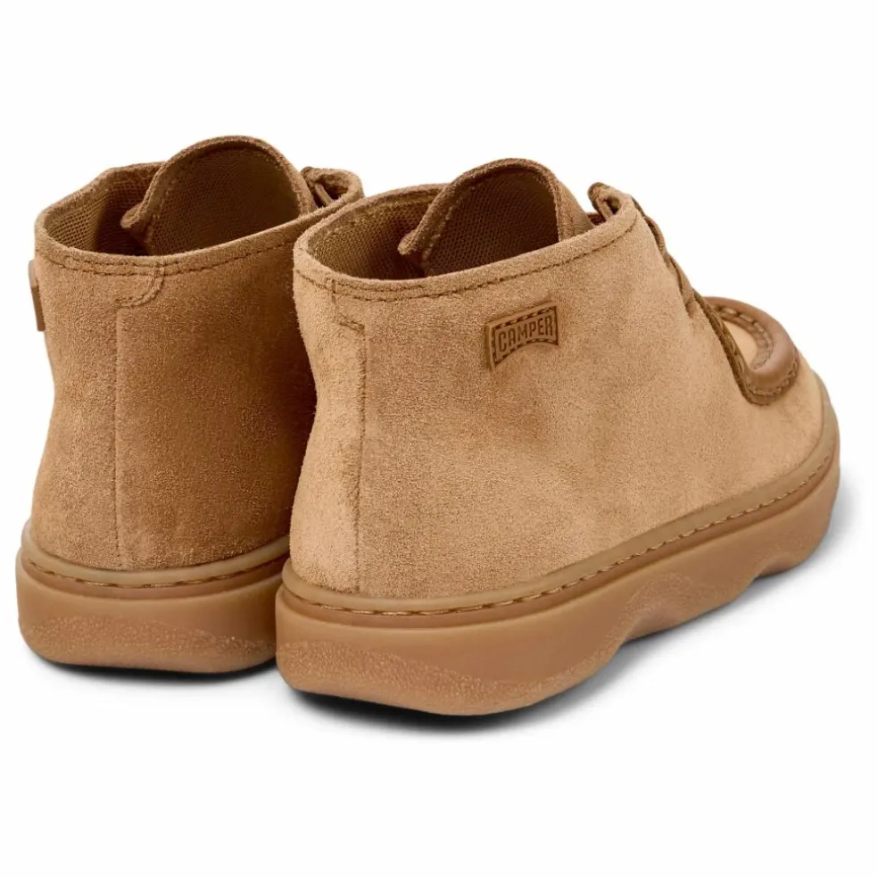 Bottines Lacets Kiddo | Marron