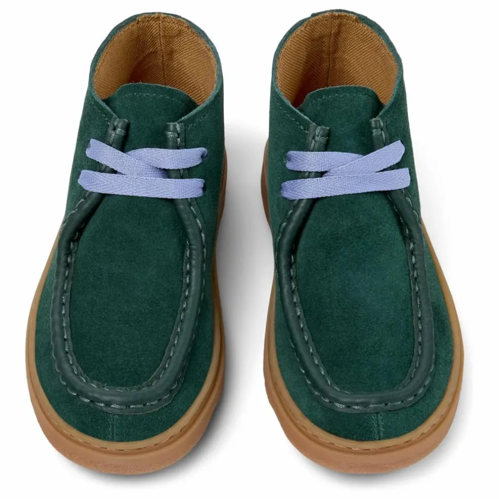 Bottines Lacets Kiddo | Vert