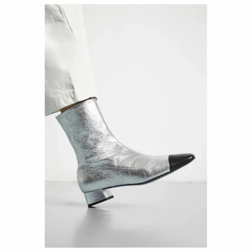 Bottines Laurie | Argenté