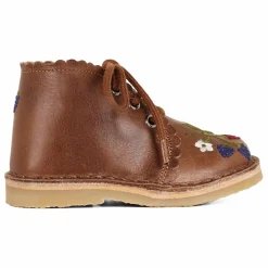 Bottines Scallop Blackberries - Collection Uniqua | Marron