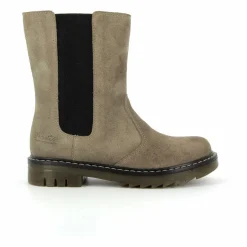 Bottines Sid Mid Velours | Taupe