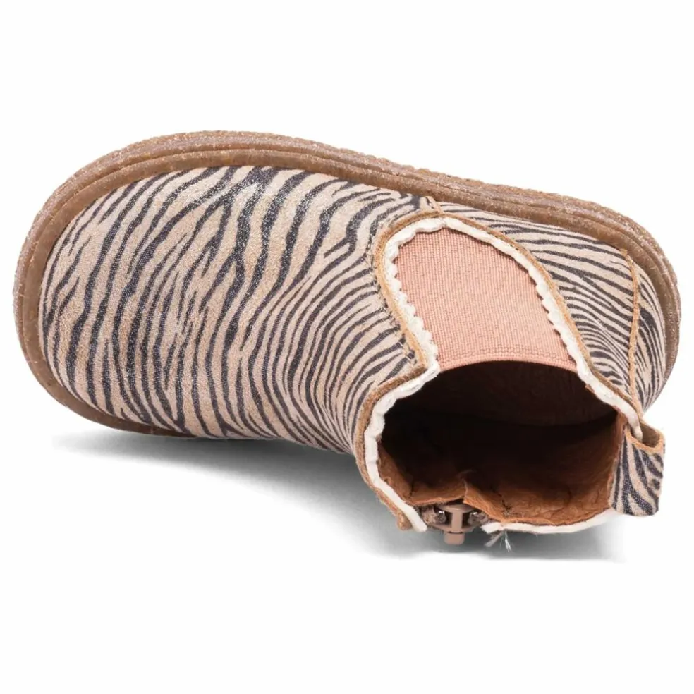 Bottines Siggi Glitter | Beige