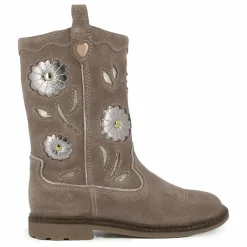 Bottines Sister Wendy Flo Velours | Vieux Rose