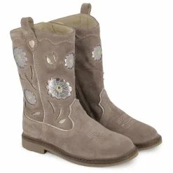 Bottines Sister Wendy Flo Velours | Vieux Rose