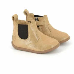 Bottines Stand Up Jod Velours | Beige