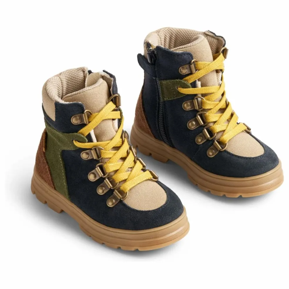 Bottines Tini Sport Tex Suède | Bleu marine
