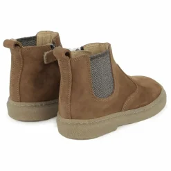 Bottines Trix Jod Zip Nubuck | Cognac