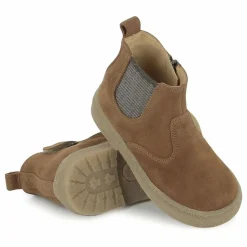 Bottines Trix Jod Zip Nubuck | Cognac