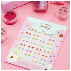 Boucles d'oreilles autocollantes