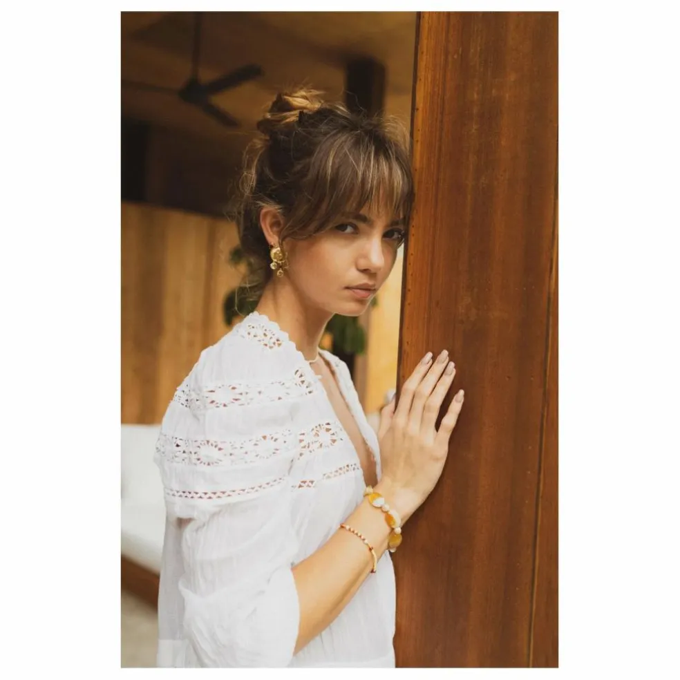 Boucles d'Oreilles Dream Catcher | Doré