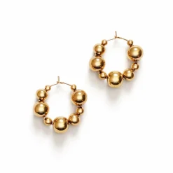 Boucles d'Oreilles Goldie | Doré